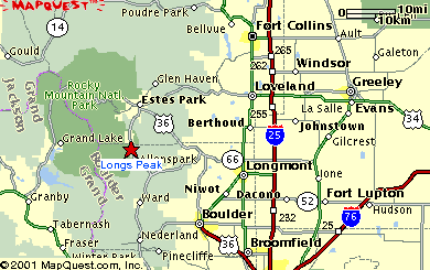 Longs Peak (14,259 ft), Rocky Mountain National Park, Colorado