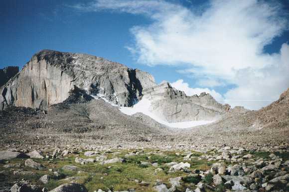 View of Longs Peak from Tundra