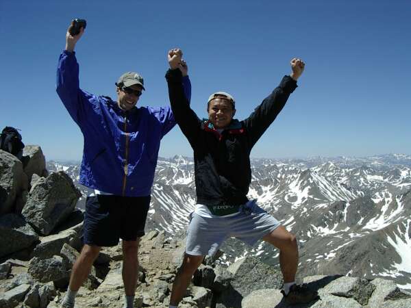 Victory Pose Atop Massive