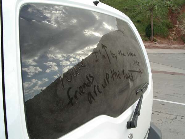 Finally Back at the Car