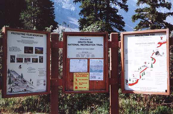 Grays Trailhead