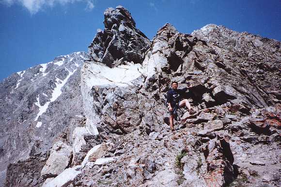 Scrambling on Kelso Ridge