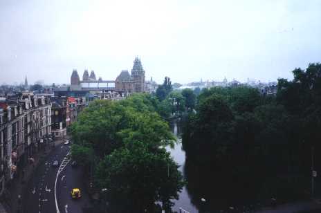 View from Heineken Brewery