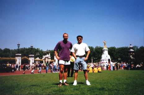 Lawn of Buckingham Palace