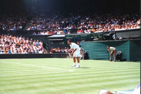 Sampras at Wimbledon