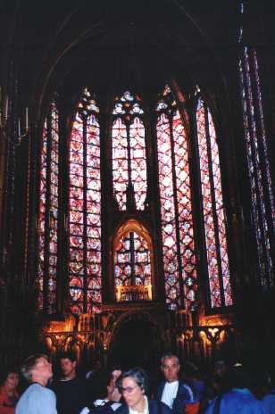 Saint Chapelle stained glass