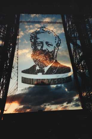 Eiffel Tower at Sunset