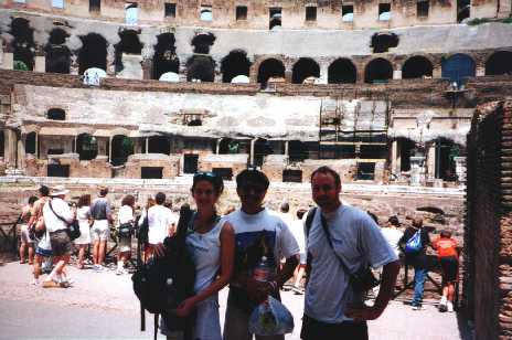 Inside the Coliseum
