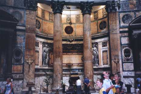 Tomb inside the Pantheon