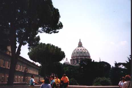 View of St. Peter's dome