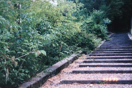 Steps to La Rocca