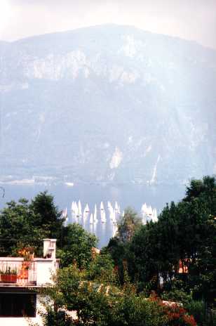 Sailing in Bellagio