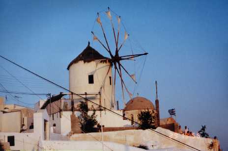 Oia windmill