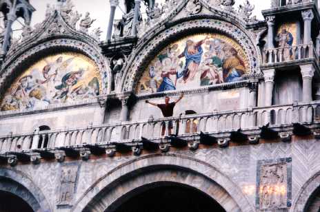 Doug at San Marco Basilica
