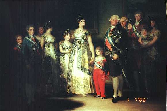 King Charles IV and Family by Goya